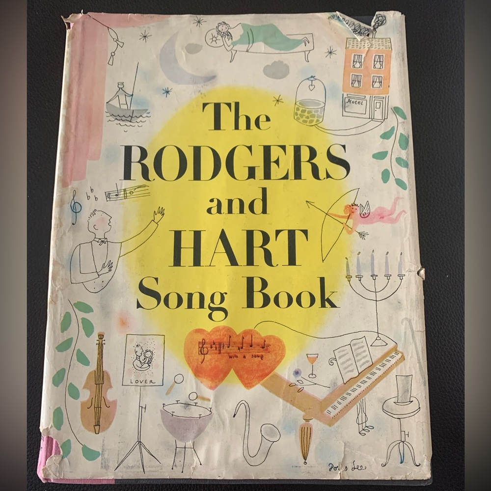 The Rodgers and Hart Song Book 1951 Simon & Schuster Vintage Sheet Music Piano